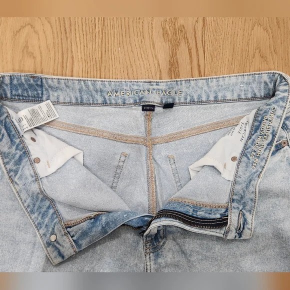 Dreamy Drape Stretch Super High-Waisted Baggy Wide-Leg Jean - Picture 6 of 6